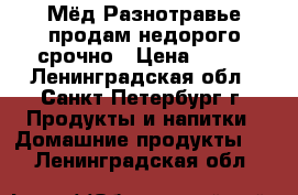 Мёд Разнотравье продам недорого срочно › Цена ­ 400 - Ленинградская обл., Санкт-Петербург г. Продукты и напитки » Домашние продукты   . Ленинградская обл.